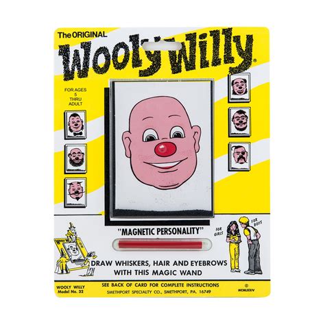 magnet box with metal shavings toy|Wooly Willy Magnetic Drawing Face Toy.